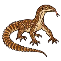 Illustration of a Ackie Monitor
